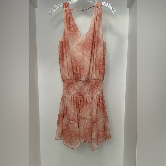 NWT  Ramy Brook Sandra Silk Blend Mini Dress ~ Size M - Picture 2 of 5